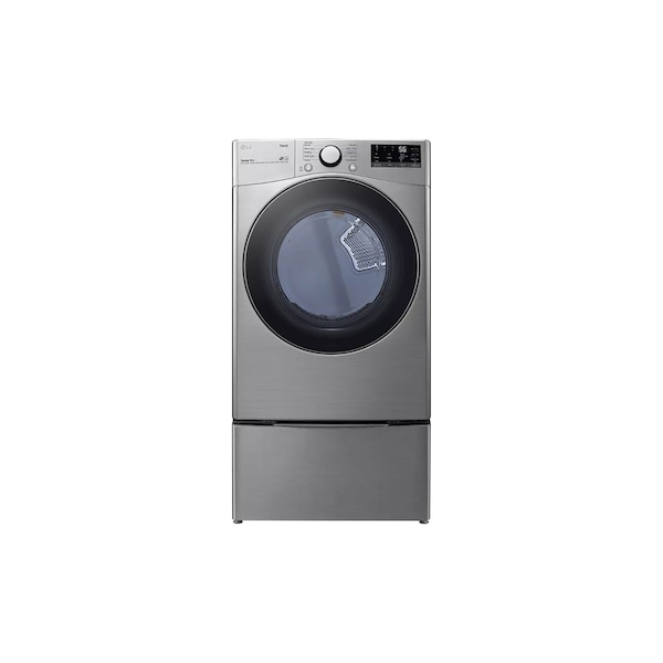 Lg 7.4 cu. ft. Ultra Large Capacity Smart Wi-Fi Enabled Front Load Electric Dryer DLE3600V - main
